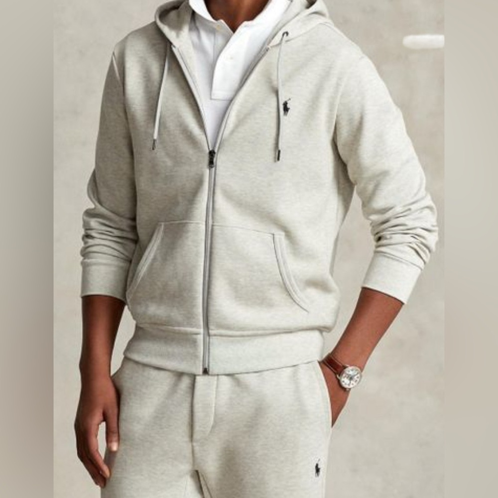 NEW Men’s Polo Ralph Lauren Fleece Sweatpants & Fleece Full-Zip Hoodie